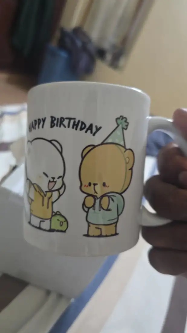 mocha milk bear happy birthday mug mocha milk bear happy birthday mug