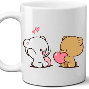 bubu dudu designer printed coffee mug