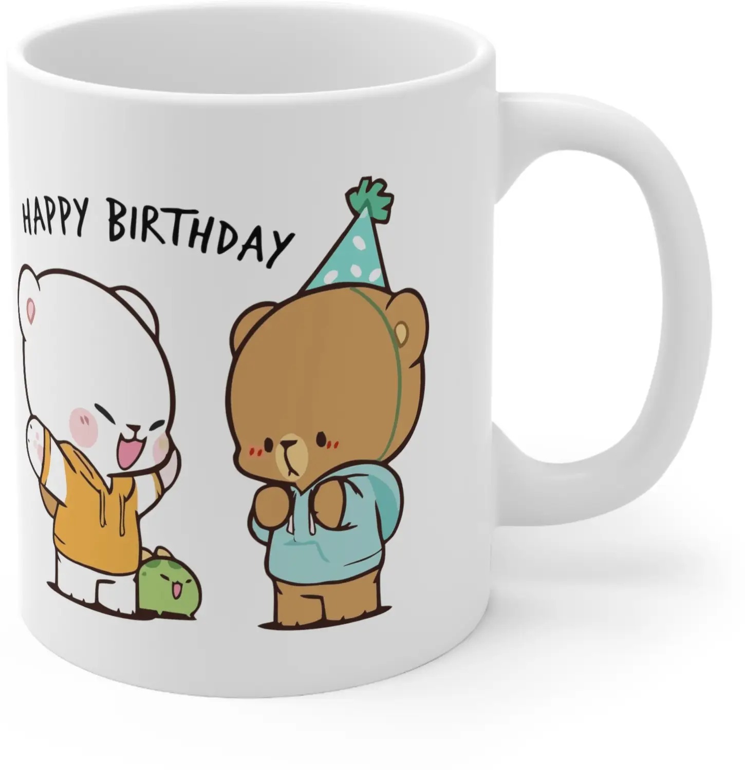 mocha milk bear happy birthday mug mocha milk bear happy birthday mug
